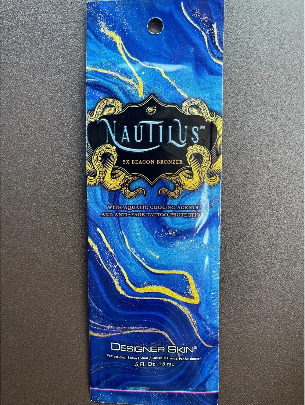 Designer Skin Nautilus 5X Beacon Bronzer Tanning Lotion 0.5 fl oz, BUNDLE OF 10